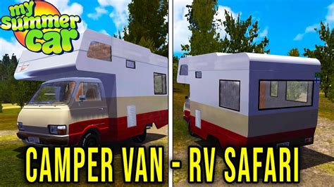 Hayosiko Rv Safari Camper Van My Summer Car Youtube