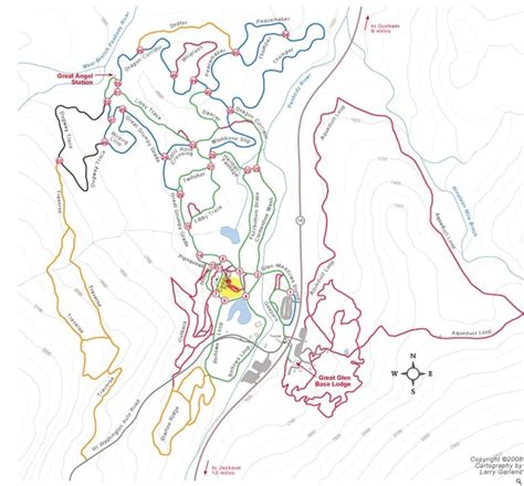 Great Glen Trails XC Trail Map | Liftopia