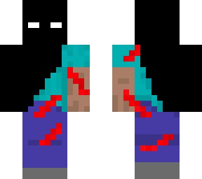 Herobrine Skin Template