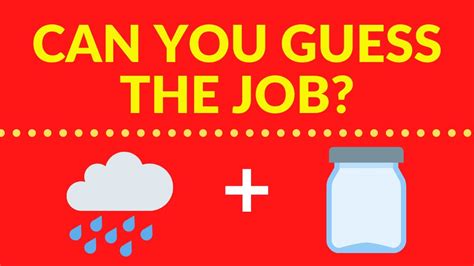 Guess The Job Part Guess The Job By The Emoji Youtube