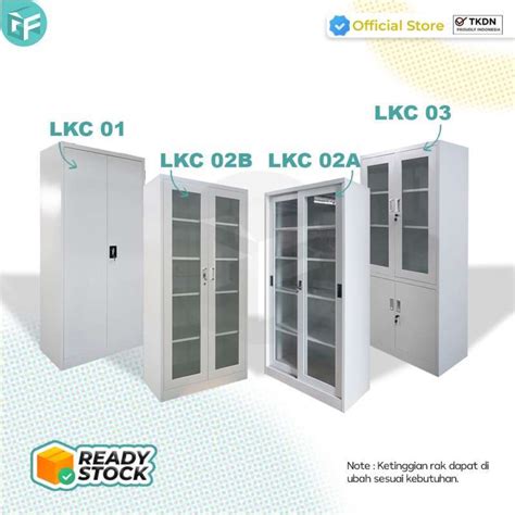 Jual Lemari Besi Kantor Lemari Arsip Kaca Filling Cabinet Metal