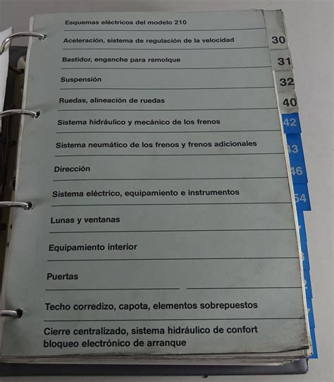 Esquemas eléctricos Mercedes Benz W210 Clase E Estate 1995 2001