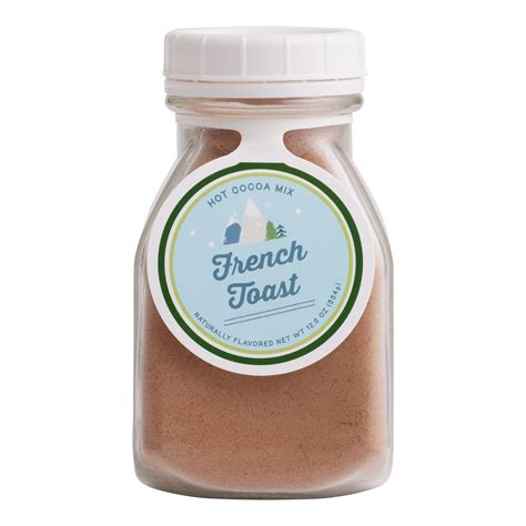 Sweet Savory French Toast Hot Cocoa Mix Jar World Market