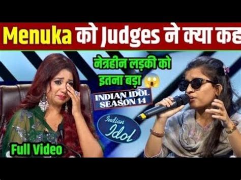 Menuka Poudel Ko Judges Ne Keya Kha Indian Idol Vs Nepali Idol YouTube