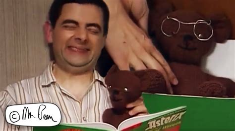 Bean S Xmas Bedtime With Teddy Christmas Bean Mr Bean Funny Clips