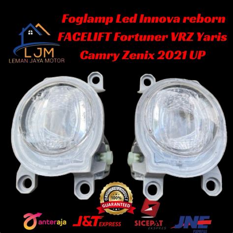 Jual Foglamp Led Innova Reborn FACELIFT Fortuner VRZ Yaris Camry Zenix