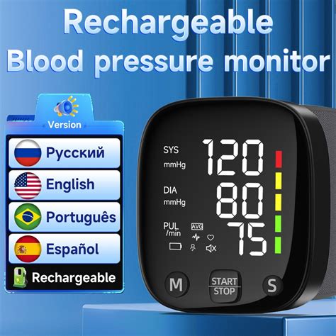 Yongrow Recarreg Vel Digital Pulso Press O Arterial Monitor