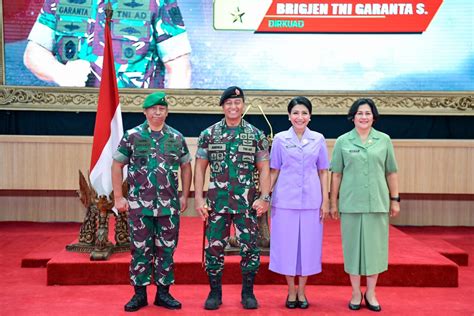 Dirkuad Tni Ad Brigadir Jendral Garanta Singkali Resmi Menyandang