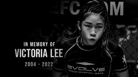 Sosok Victoria Lee Petarung Mma Wanita Yang Meninggal Di Usia Tahun