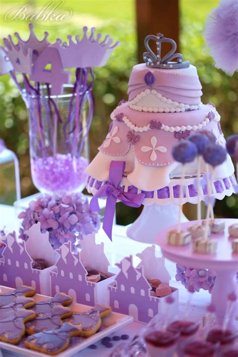 Pin By Babka Sweet Table Design On Princess Sofia Disney Garden Party