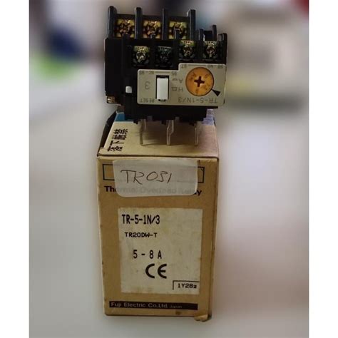 Jual Thermal Overload Relay TR 5 1N 3 Fuji Electric Shopee Indonesia