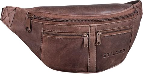 Stilord Echo Poche Ventrale En Cuir V Ritable Vintage Sac Banane