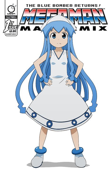 Megaman Mastermix Joke Cover Squid Girl By Tommypezmaster On Deviantart