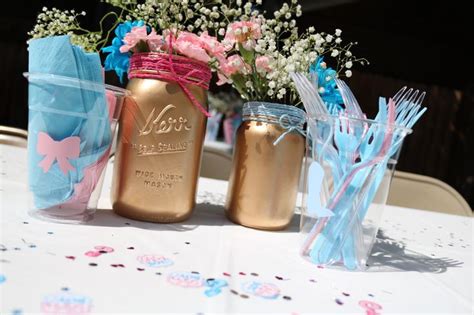 Gender Reveal Centerpiece