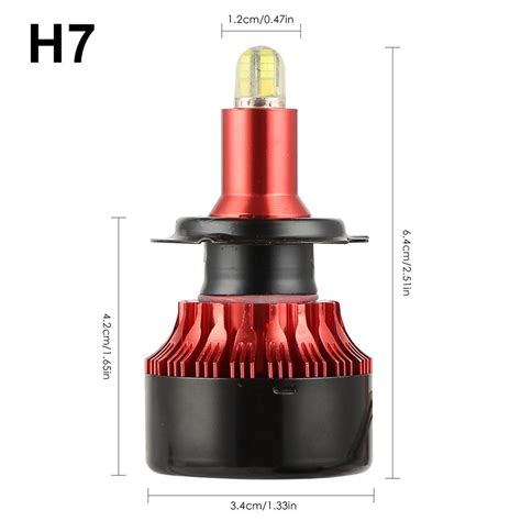 Buy Nlpearl Pcs Car Led Headlight Hb Hb Headlight Led Bulb