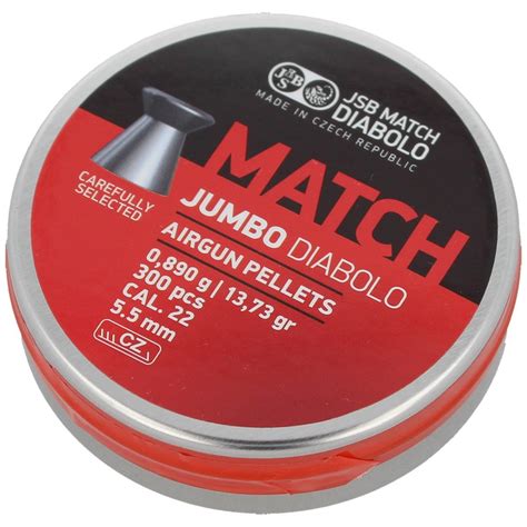 Jsb Diabolo Jumbo Match Pellets Mm Psc Airguns