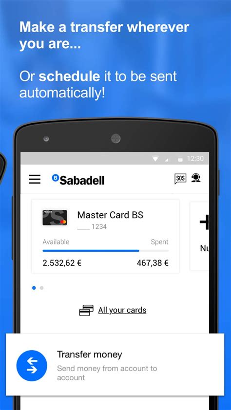 Banco Sabadell App Your mobile bank APK لنظام Android تنزيل