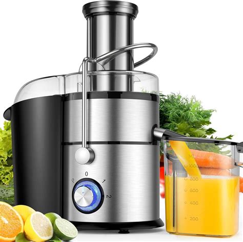 Centrifugal Juicer Machines 1300W With Large 3 Feed Chute For Whole