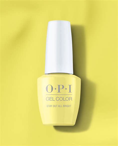 OPI®: Stay Out All Bright - Vivid Yellow Gel Nail Polish