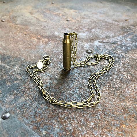 Bullet Necklace, Recycled Bullet, Necklace for Boyfriend, Reclaimed