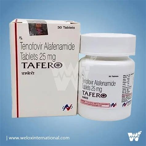 Tenofovir Alafenamide Mg Tafero Mg Tablet Tablets Treatment