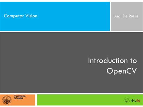 PDF Introduction To OpenCV With Java DOKUMEN TIPS