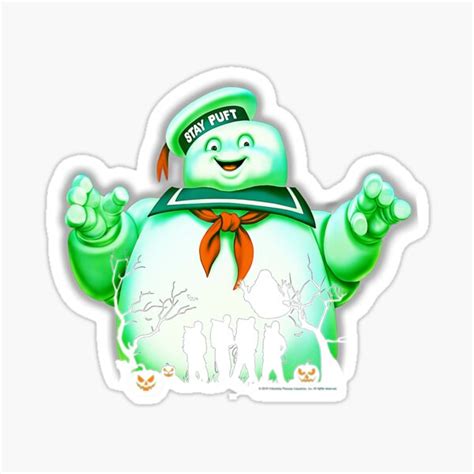 Ghostbusters Classic Slime Ghost Logo Graphic Sticker For Sale By