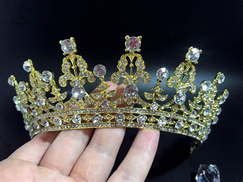 Gold Princess Tiara Kassandra Luxury Tiaras