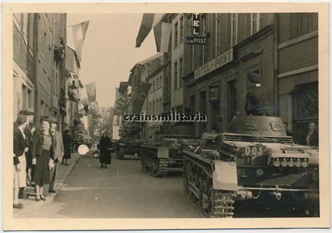 Orig Top Foto Vormarsch Panzer I Und Ii Tank In Postimages