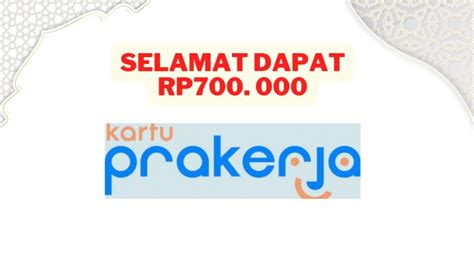 Ada Saldo DANA Rp700 000 Gratis Dari Pemerintah Program Kartu Prakerja