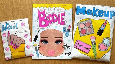 Roblox Makeup Baddies Blind Bag Paper 💅 Asmr 💖 Satisfying Opening Blind Box Neken Dana Blind