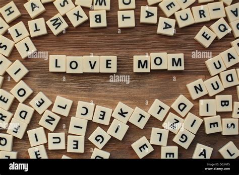 I Love You Mom Hi Res Stock Photography And Images Alamy