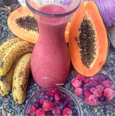 A Simple Papaya Smoothie Recipe