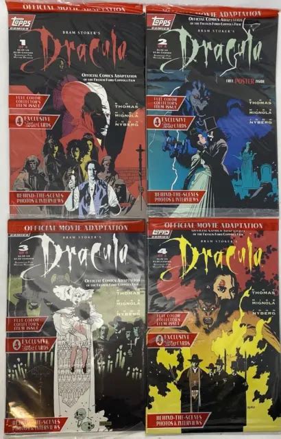 BRAM STOKERS DRACULA Sealed Movie Adaptation Comics Complete Series