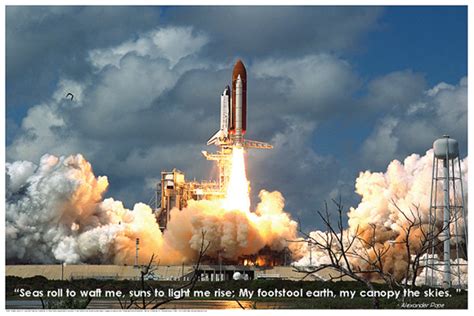 Space Shuttle Blastoff Poster - Space Posters, Photo, Print, Art