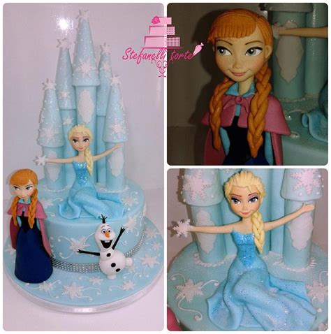 Frozen Cake Decorated Cake By Stefanelli Torte Cakesdecor