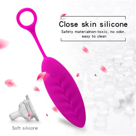 Vibrating Egg Silicagel Jump Egg Remote Control Vibrator Women Sex Toys