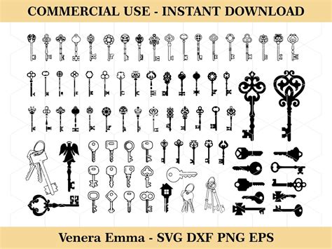 Key Svg Key Clipart Keys Svg Bundle Vectorency Clip Art Svg