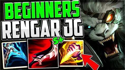 How To Play Rengar Jungle For Beginners CARRY Best Build Runes