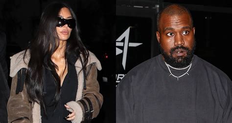 Kim Kardashian Ex Husband Kanye West Both Attend Son Saints