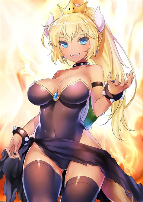 Bowsette Mario And 1 More Drawn By 47agdragon Danbooru