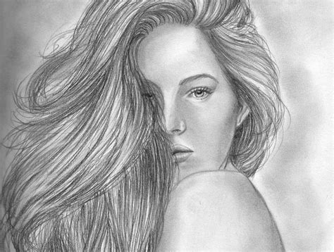 Comment Dessiner Une Fille Au Crayon Photos Croquis Faciles Pour