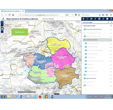 Mapa Sanitario De Castilla La Mancha 112castillalamanchaes