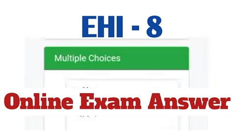 Nsou Bdp Ehi Online Final Exam Answer Bdp Term End Examination