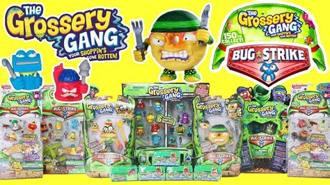 Grossery Gang Bug Strike Army Series 4 Toys Youtube