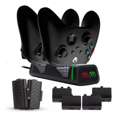 Carregador Controle Xbox One Series S X 2 Baterias 800mah