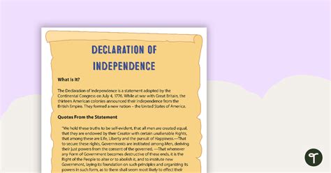 Declaration Of Independence Ppt