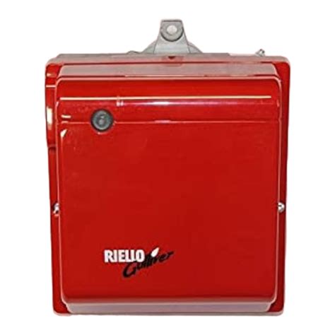 RIELLO BURNERS GULLIVER RG1RK INSTALLATION USE AND MAINTENANCE