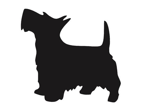 Scottie Dog Silhouette Clip Art at GetDrawings | Free download