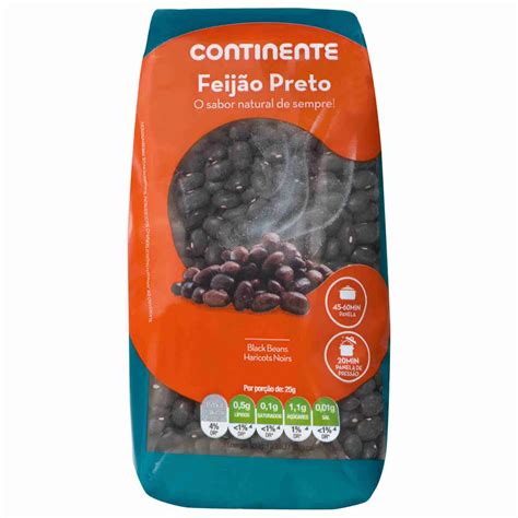 Feijão Preto CONTINENTE Nutripédia